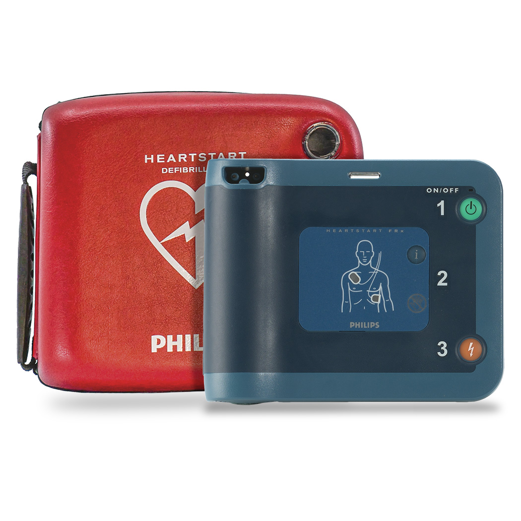 Philips Heartstart Frx Aed Defibrillator With Standard Carry Case Hce 