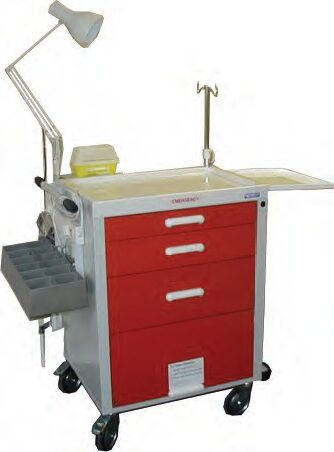 Medisco M-94 Resus Trolley 4 Drawer - Basic | HCE